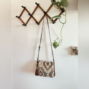Crossbody Bag in Aztec Khaki
